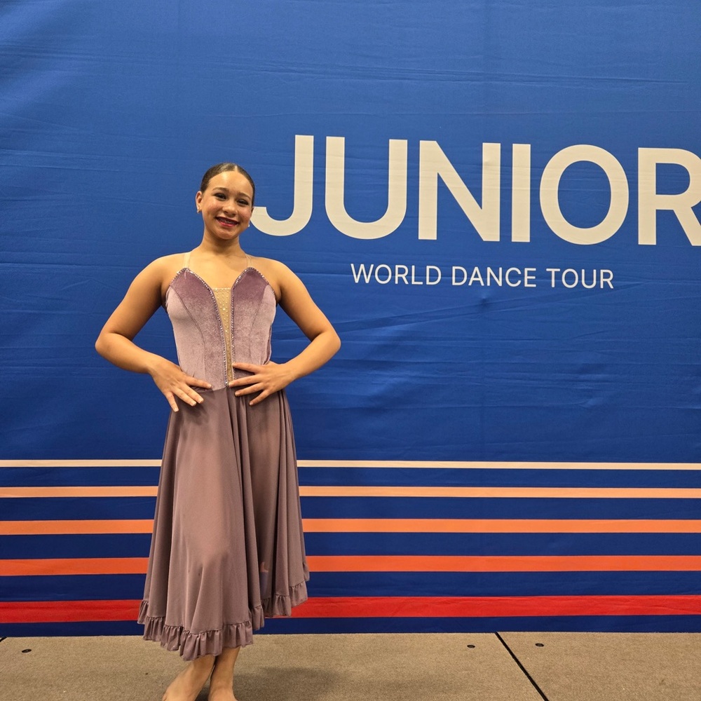 Plum Lyrical Dance Costume! - image 3